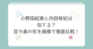 小野田紀美と内田有紀