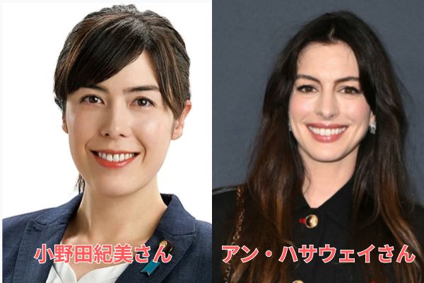 小野田紀美、アン・ハサウェイ